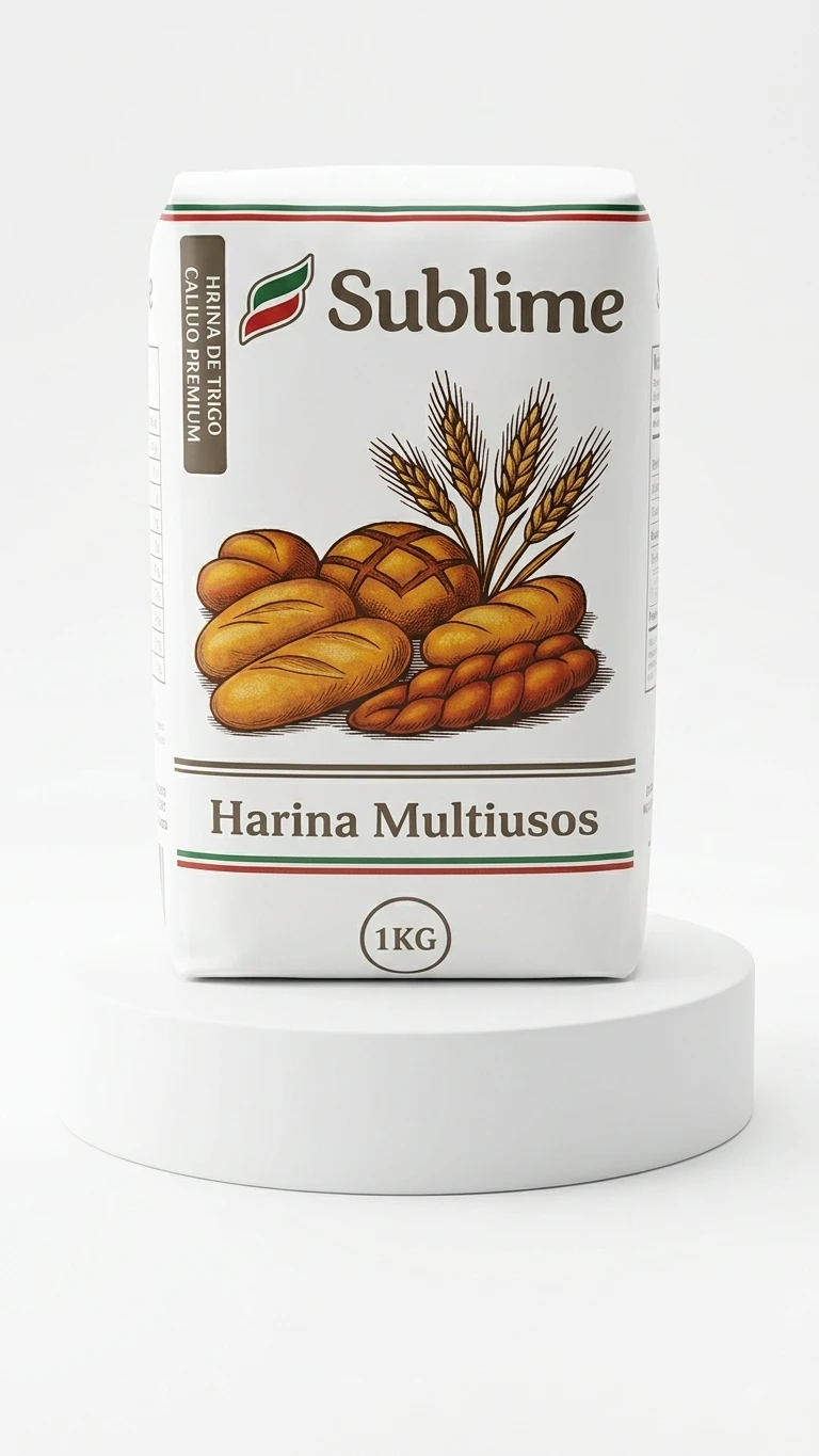 Harina de Trigo Multiusos 1kg's foto | MEYLY |  BizneCubano