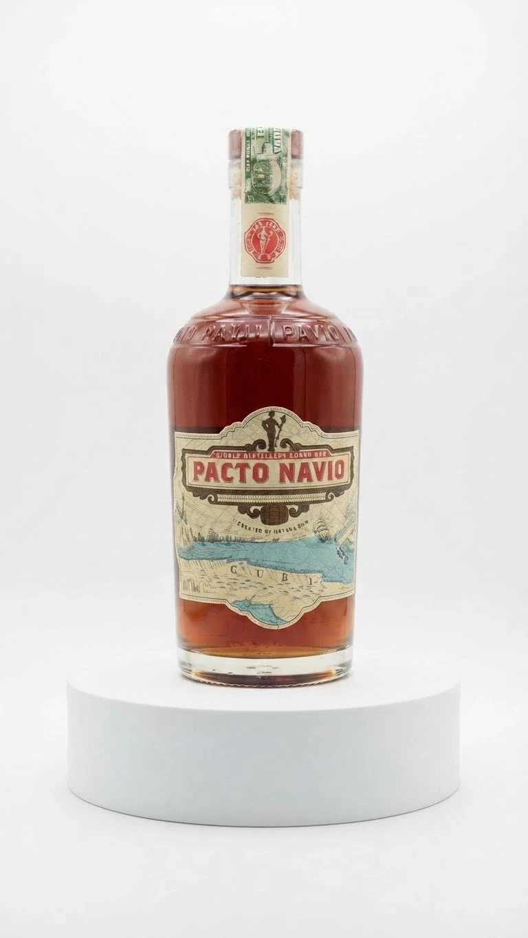 Ron Pacto Navío 700ml's foto | MEYLY |  BizneCubano